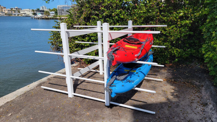 Kayak Storage Rack, Commercial, HOA, Municipal, Parks