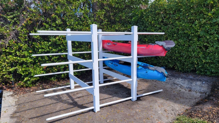 Kayak Storage Rack, Commercial, HOA, Municipal, Parks