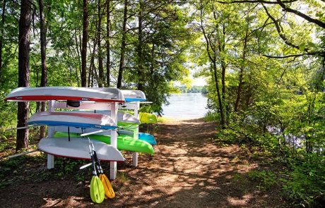 Lesstor Heavy Duty Commercial Kayak, SUPs, Canoe Storage Racks